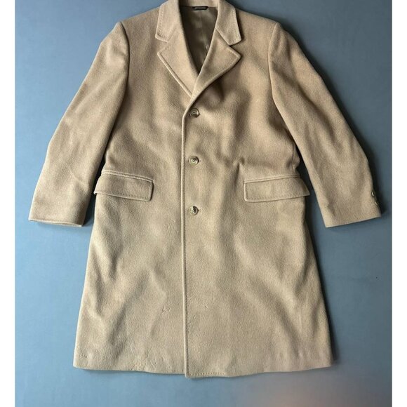 Jos. A. Bank Other - Jos. A. Bank Top Coat Wool Camel Tan Tailored Fit Made in USA executive collect